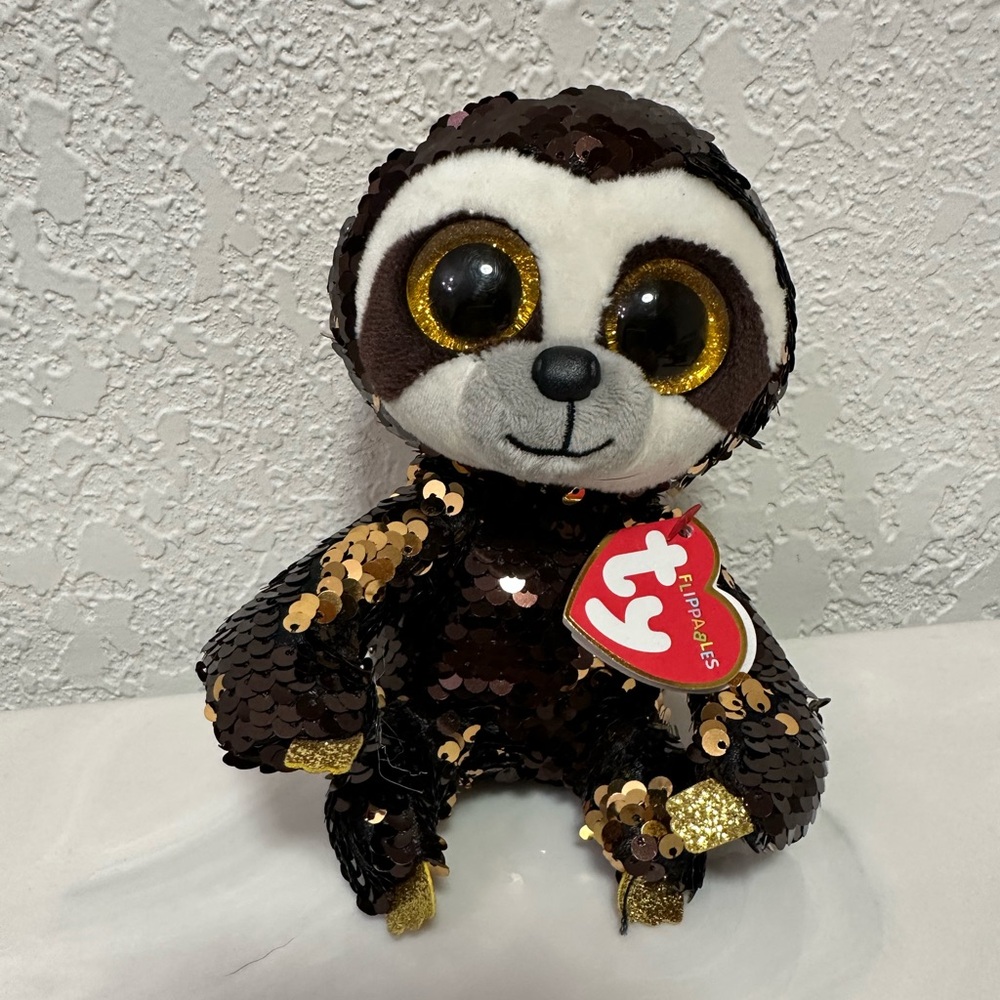 MWT Ty Beanie Babies- Dangler the Sloth